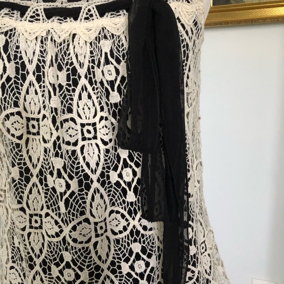 Karen Kane cotton & silk top, size Small - Picture 3 of 9